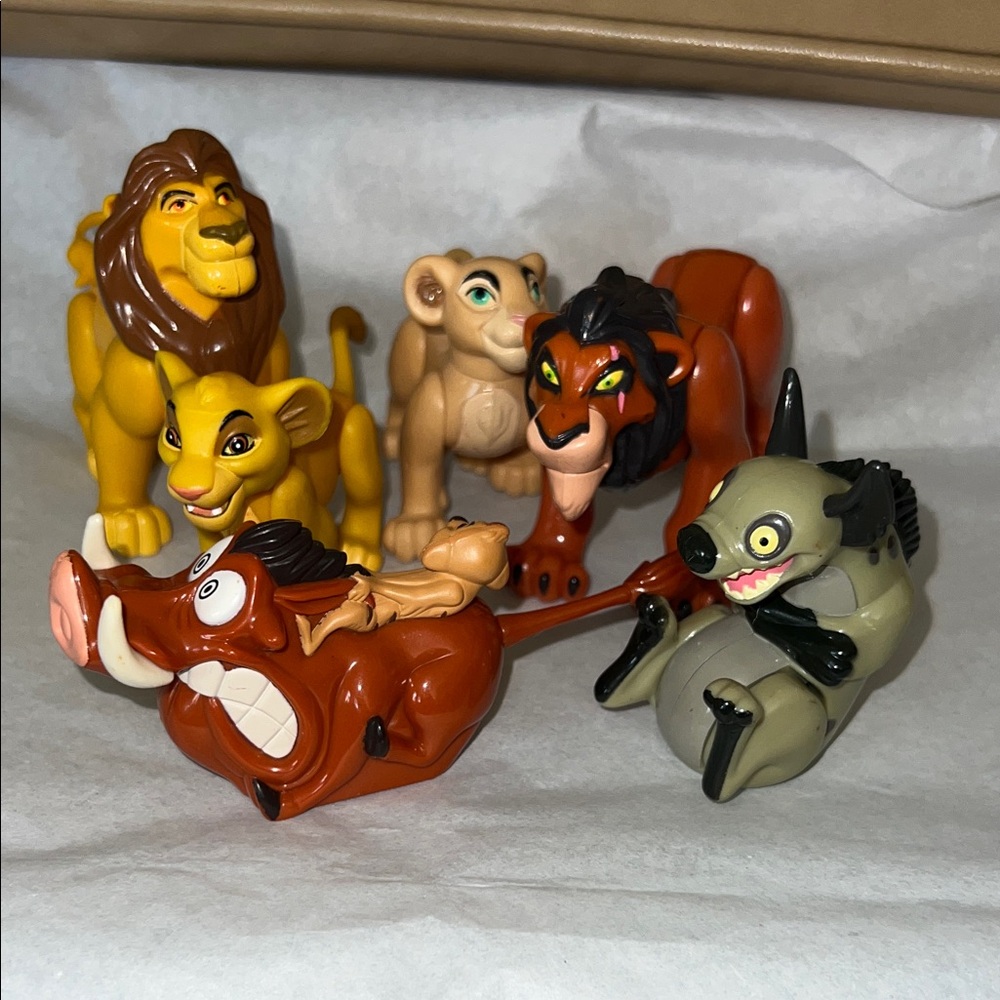 Bundle Vintage Lion King Burger King kids meal toys